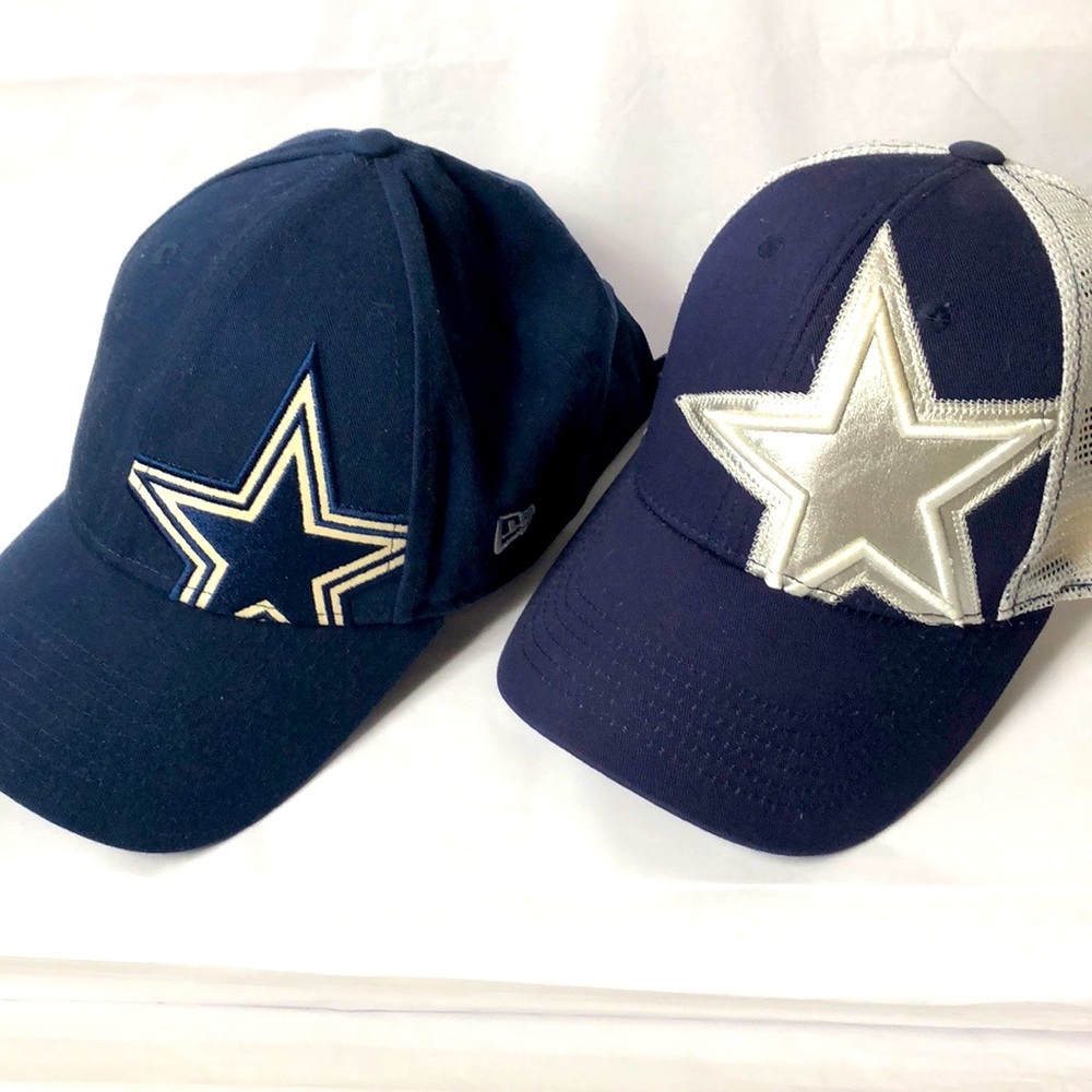 2 Dallas Cowboys Hats New Era 9Forty Dallas Cowboys Authentic - Picture 1 of 11